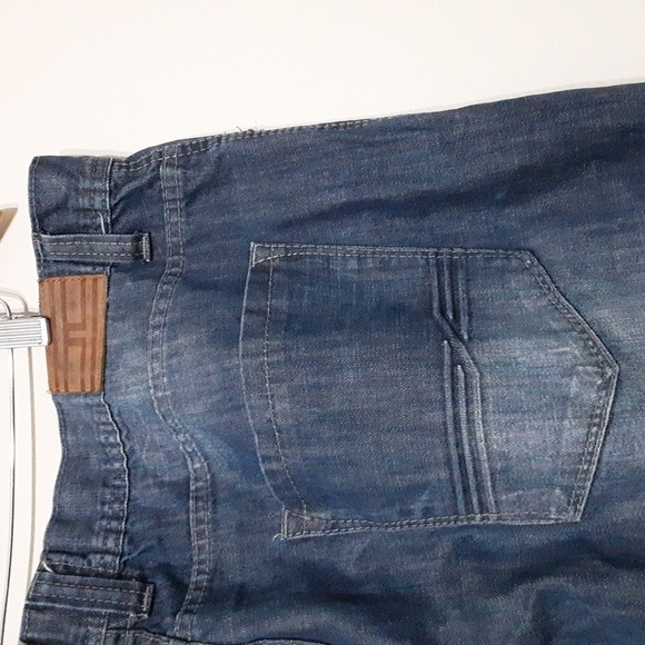 Jordan Craig blue denim Jeans men's 42X32 straight fit - Picture 4 of 7